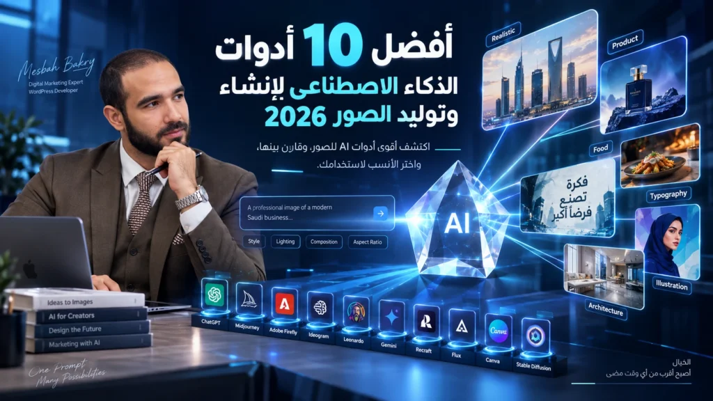أفضل أدوات الذكاء الاصطناعي للصور | 10 لإنشاء وتوليد الصور